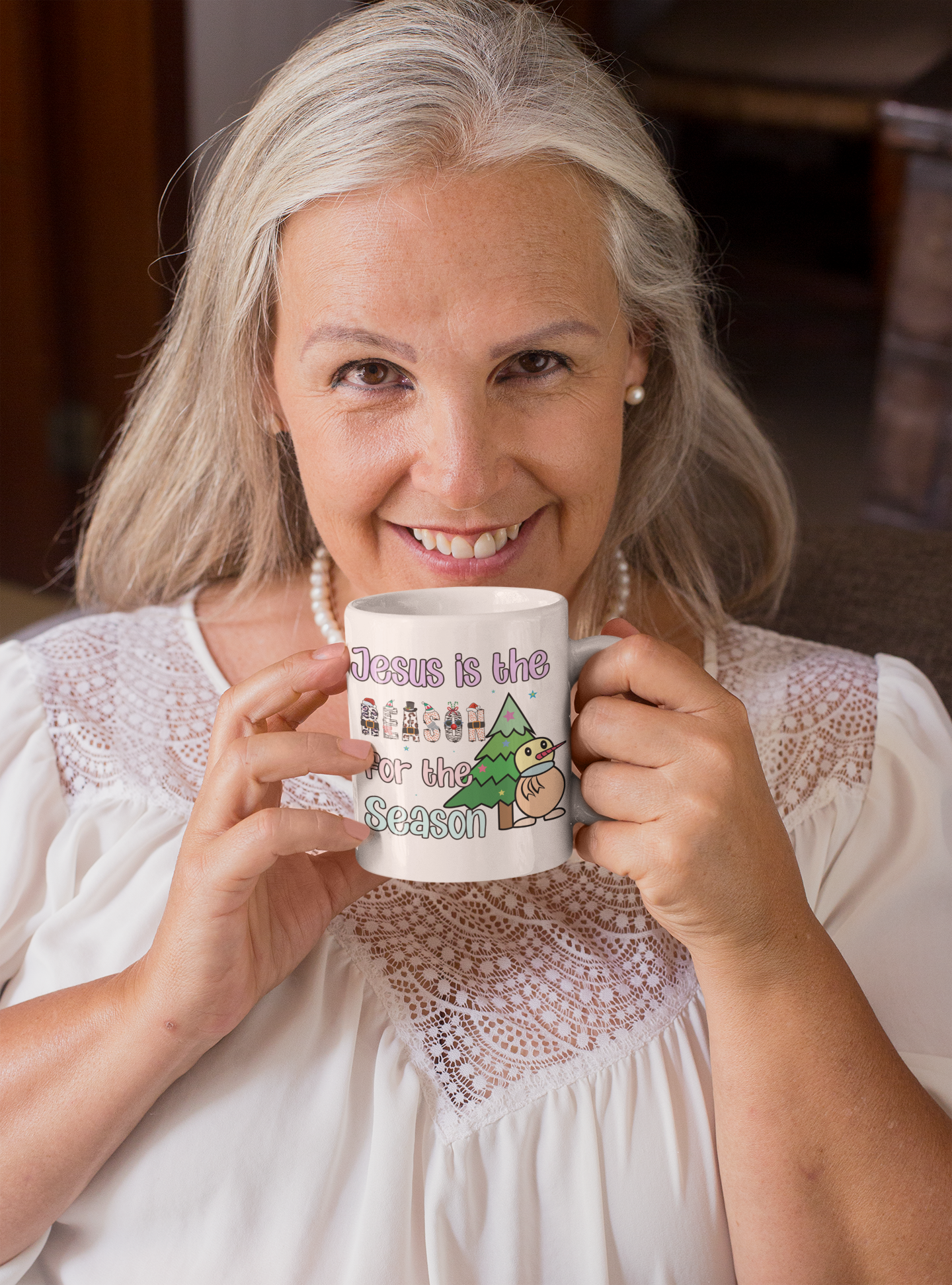 Jesus is the REASON for the Season 11oz Coffee Mug, Christmas Mug Gift, Christmas Coffee Mug