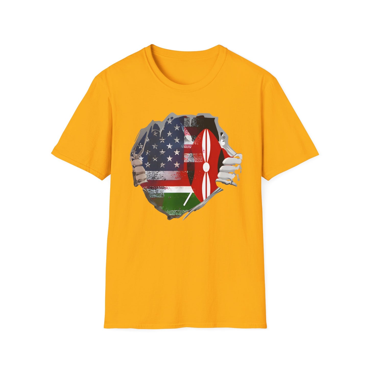 Kenyan Usa Tee Softstyle T-Shirt