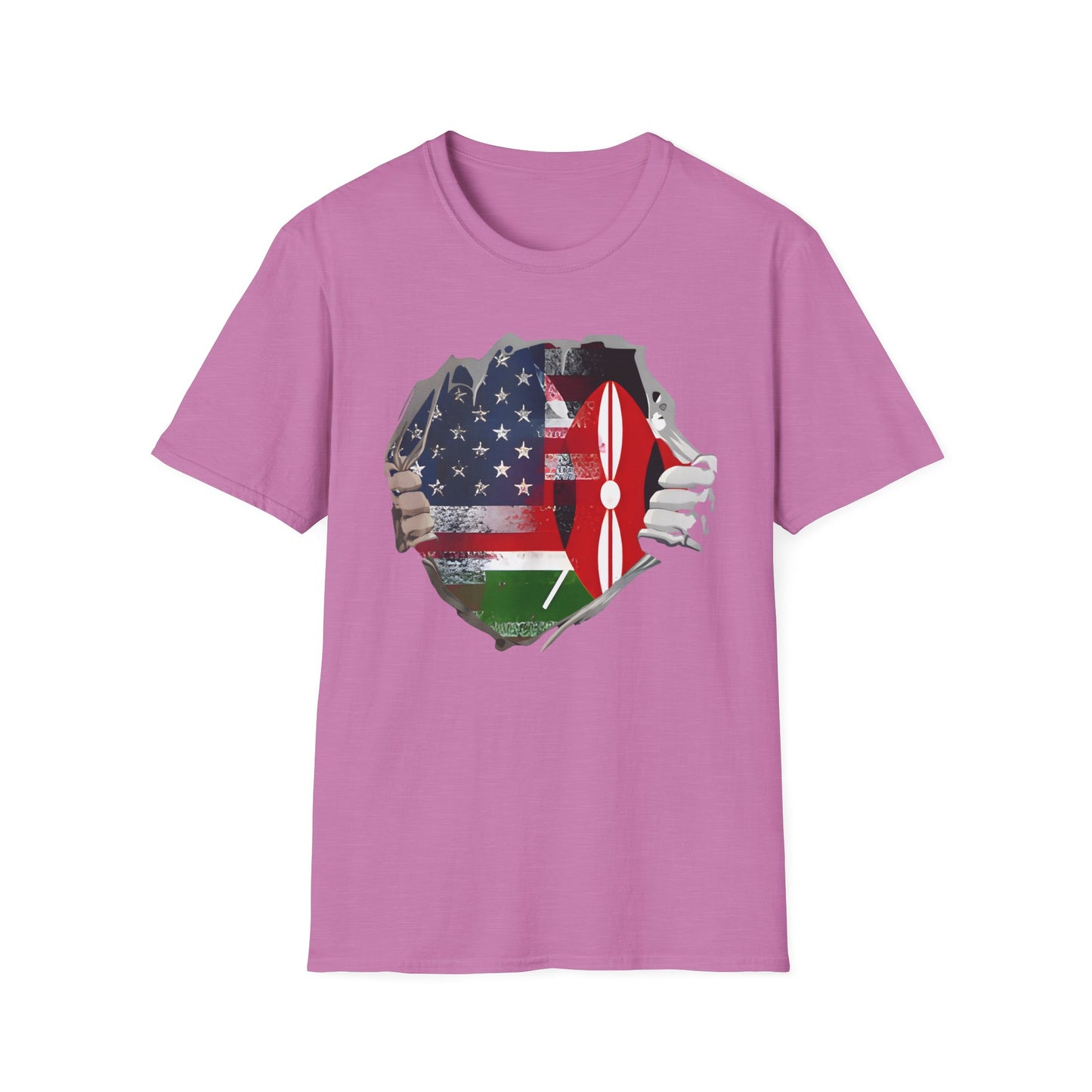 Kenyan Usa Tee Softstyle T-Shirt