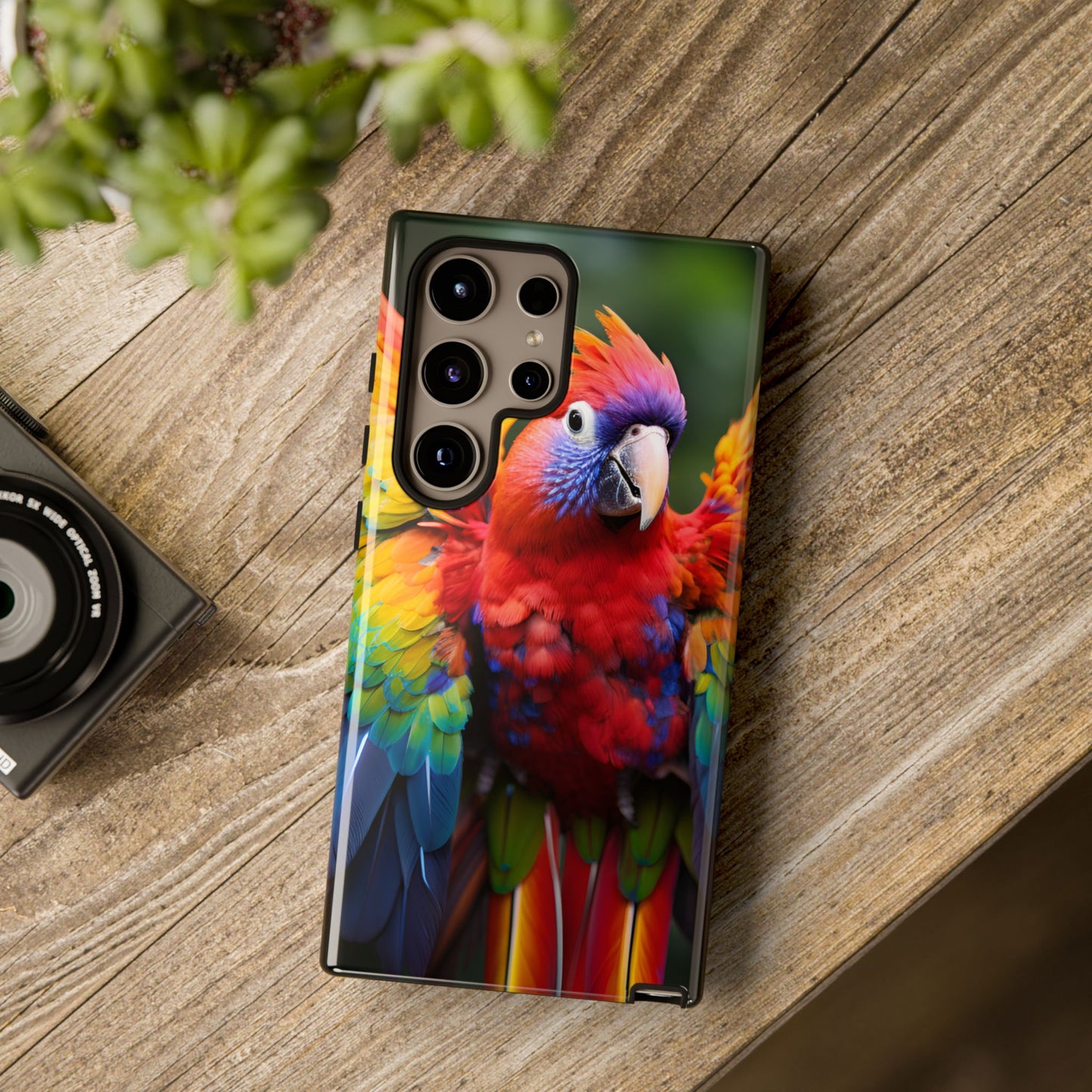 Parrot Samsung Galaxy Tough Phone Case