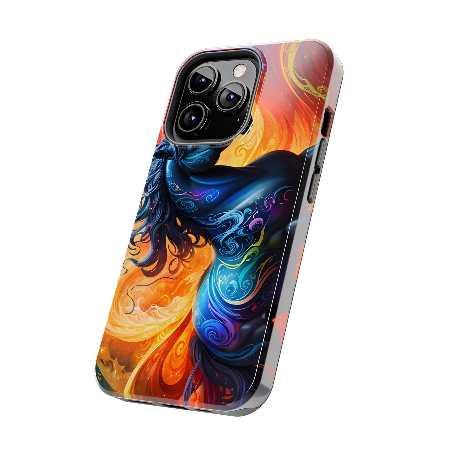 RainBow Horse Tough iPhone Case