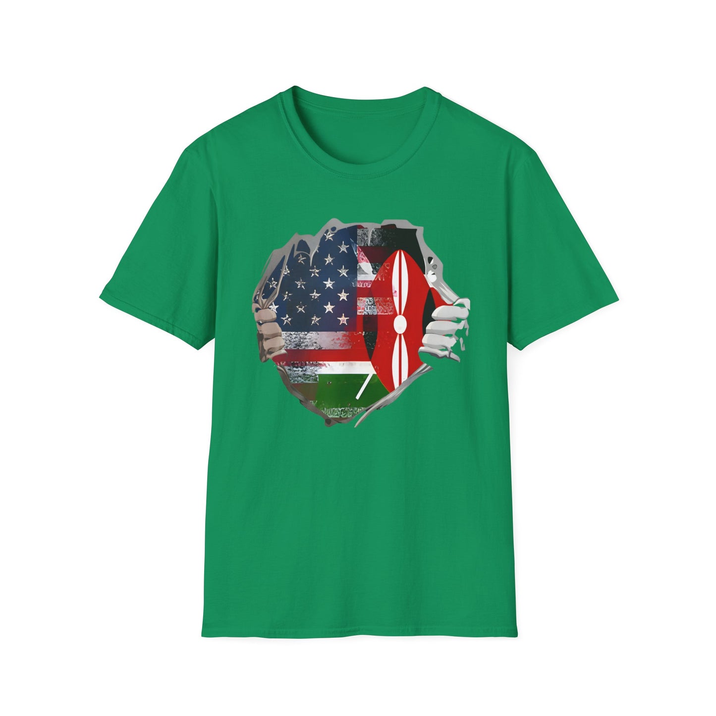 Kenyan Usa Tee Softstyle T-Shirt
