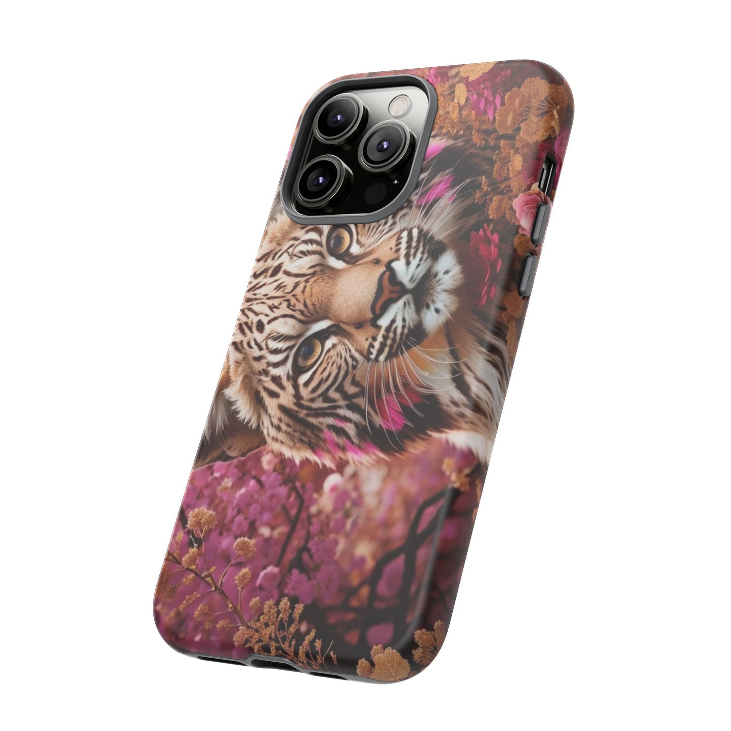 Iphone and Samsung Galaxy Tiger Garden Tough Cases