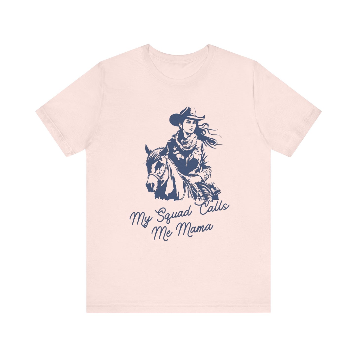 My Squad Calls Me Mama!  Mothers Day T-shirt BELLA CANVAS Short Sleeve Tee