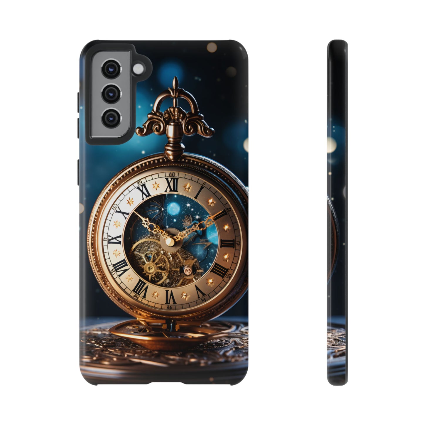 Sumsang Galaxy Clock Dust Tough Phone Cases