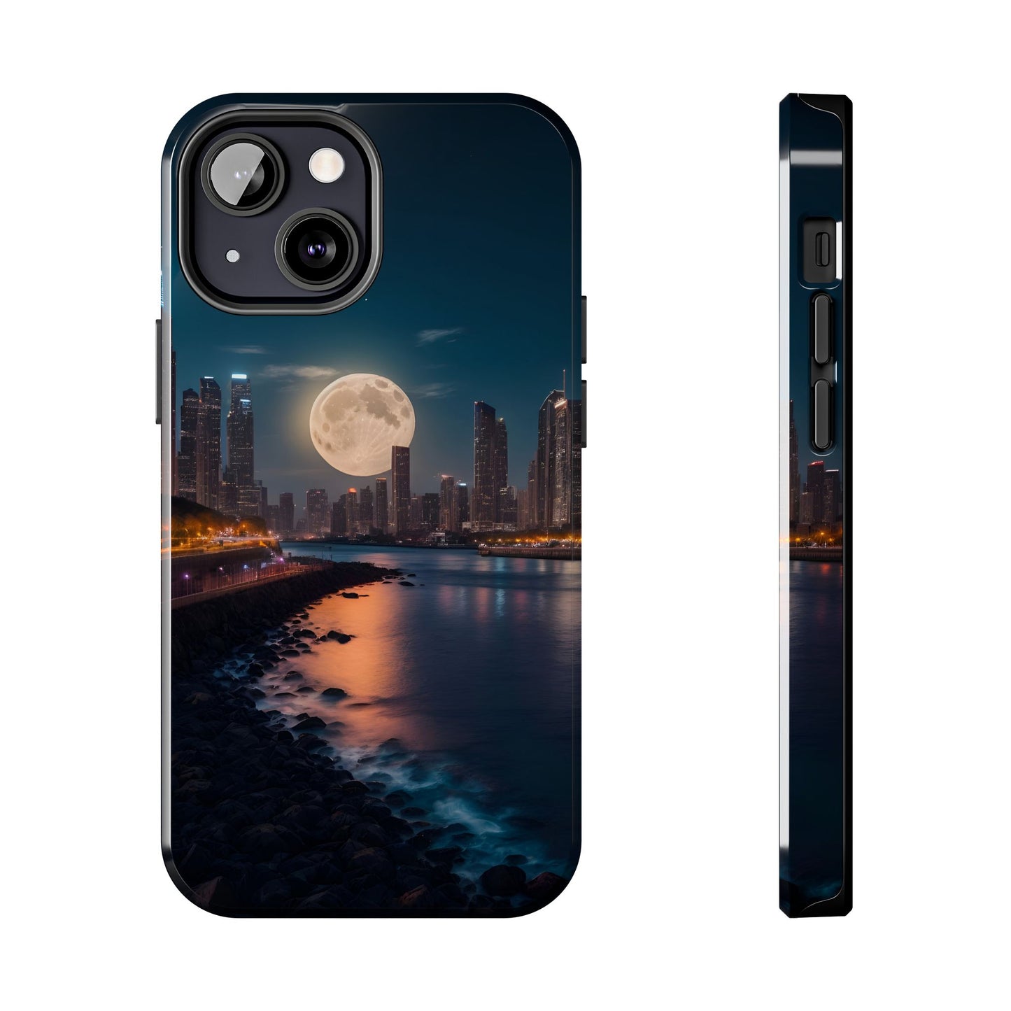 Moon City Tough iPhone Cases