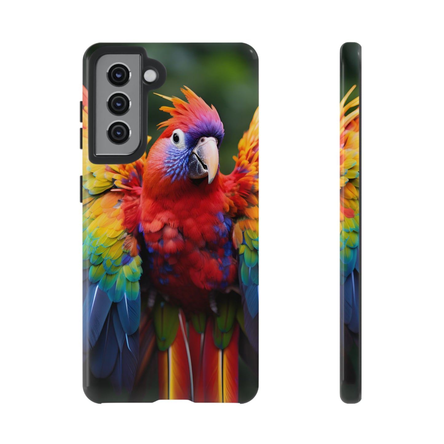 Parrot Samsung Galaxy Tough Phone Case