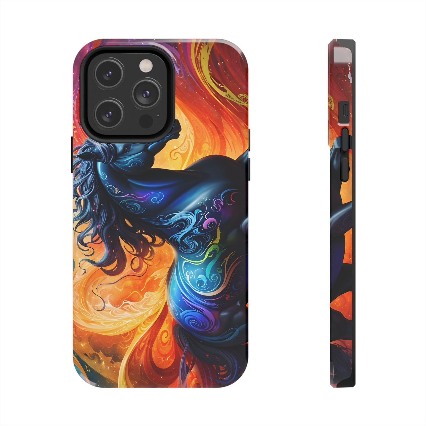 RainBow Horse Tough iPhone Case