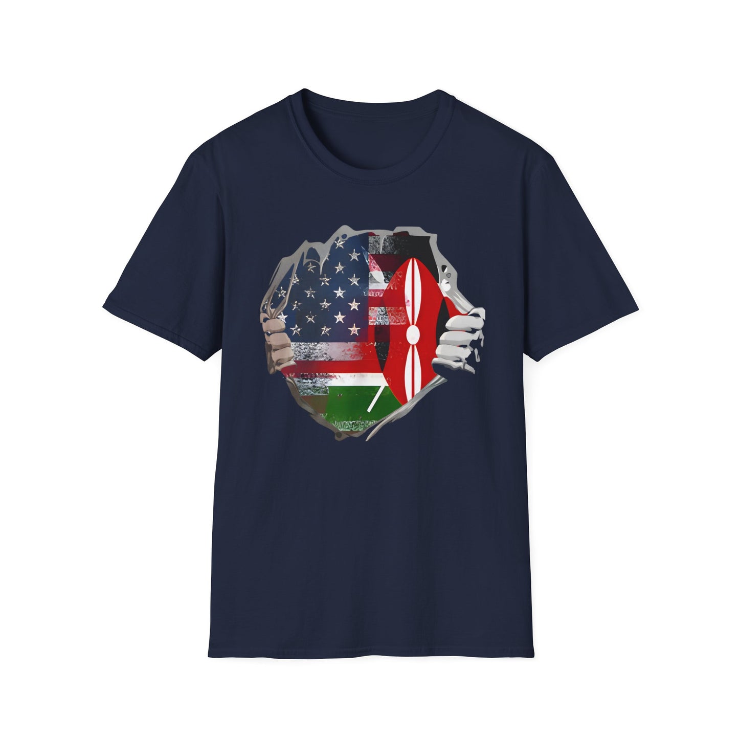 Kenyan Usa Tee Softstyle T-Shirt