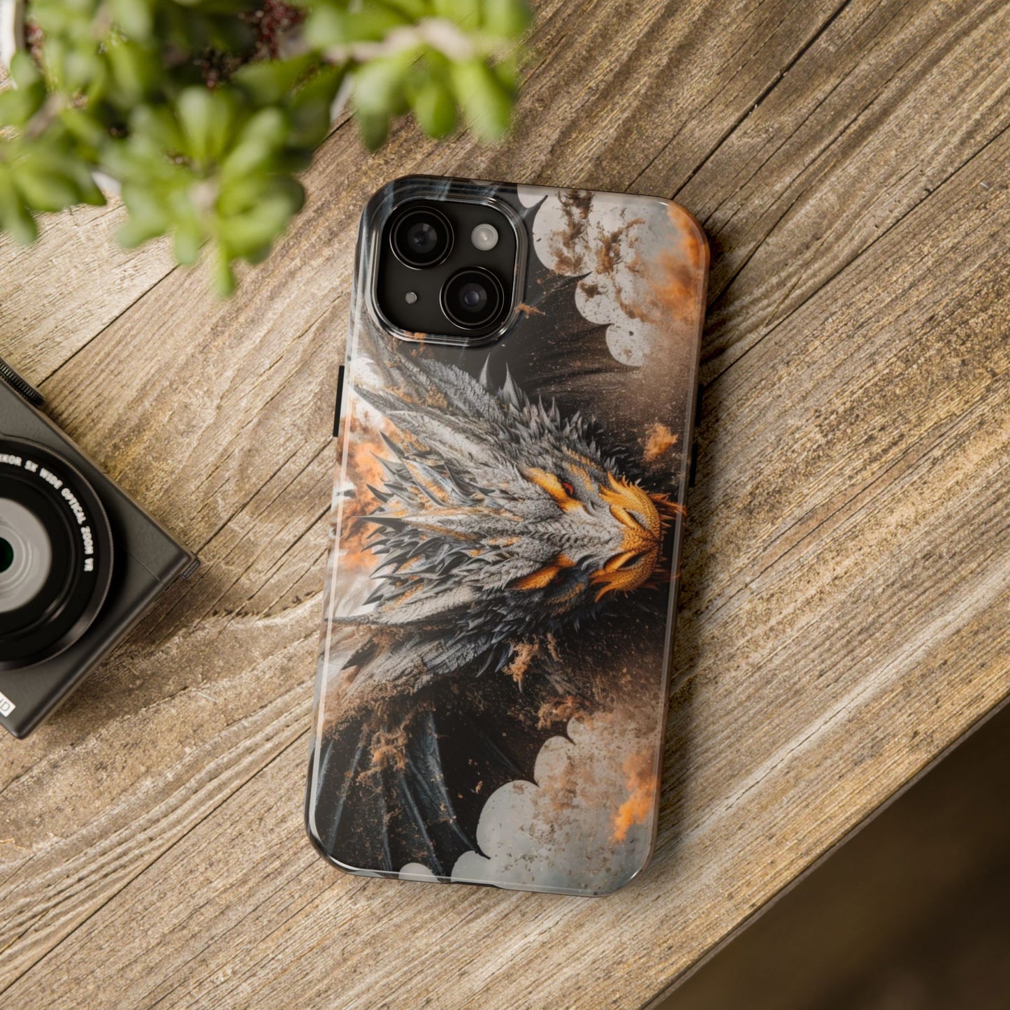 Dragon Throne Tough iPhone Cases