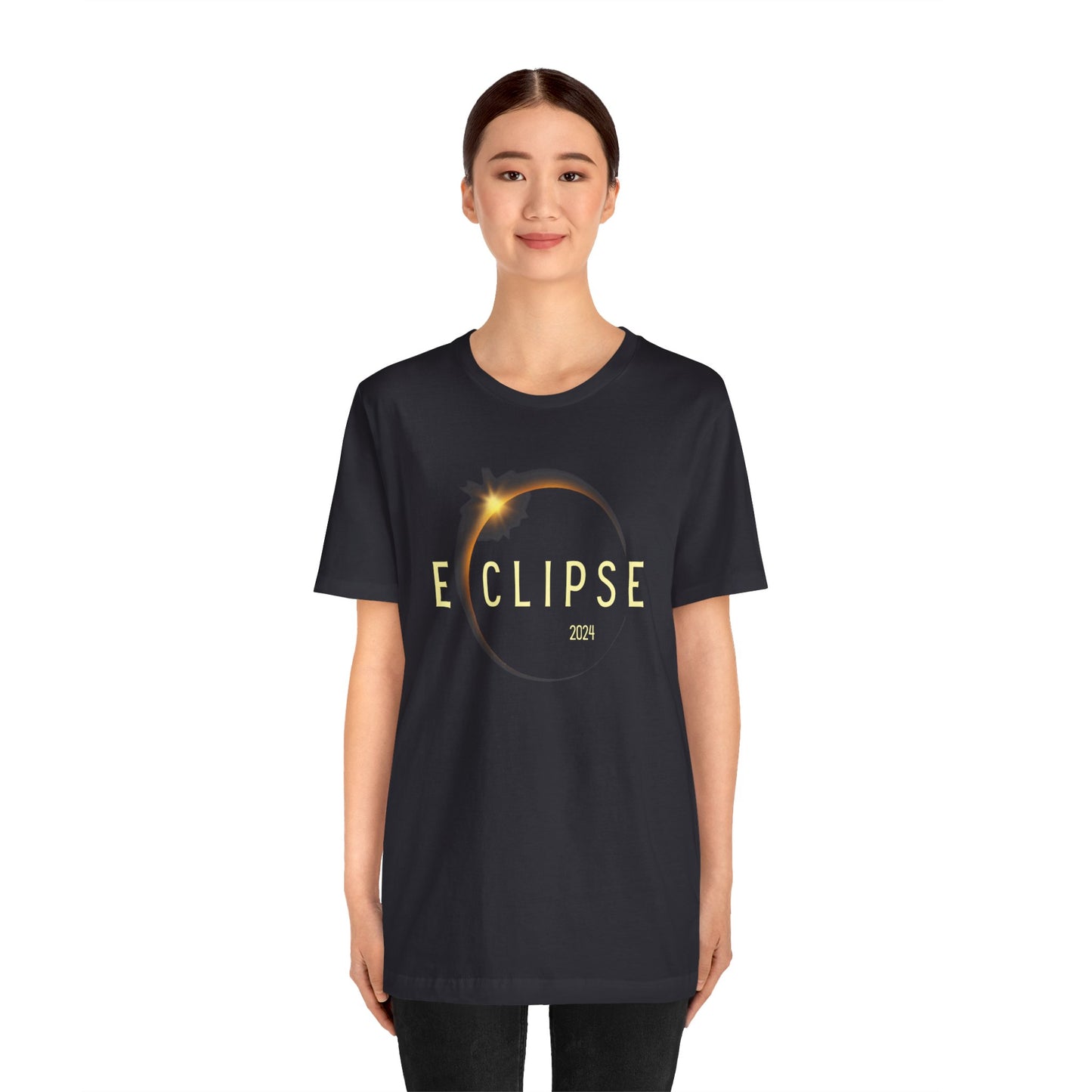 Total Solar Eclipse 2024 Commemorative Unisex T-Shirt