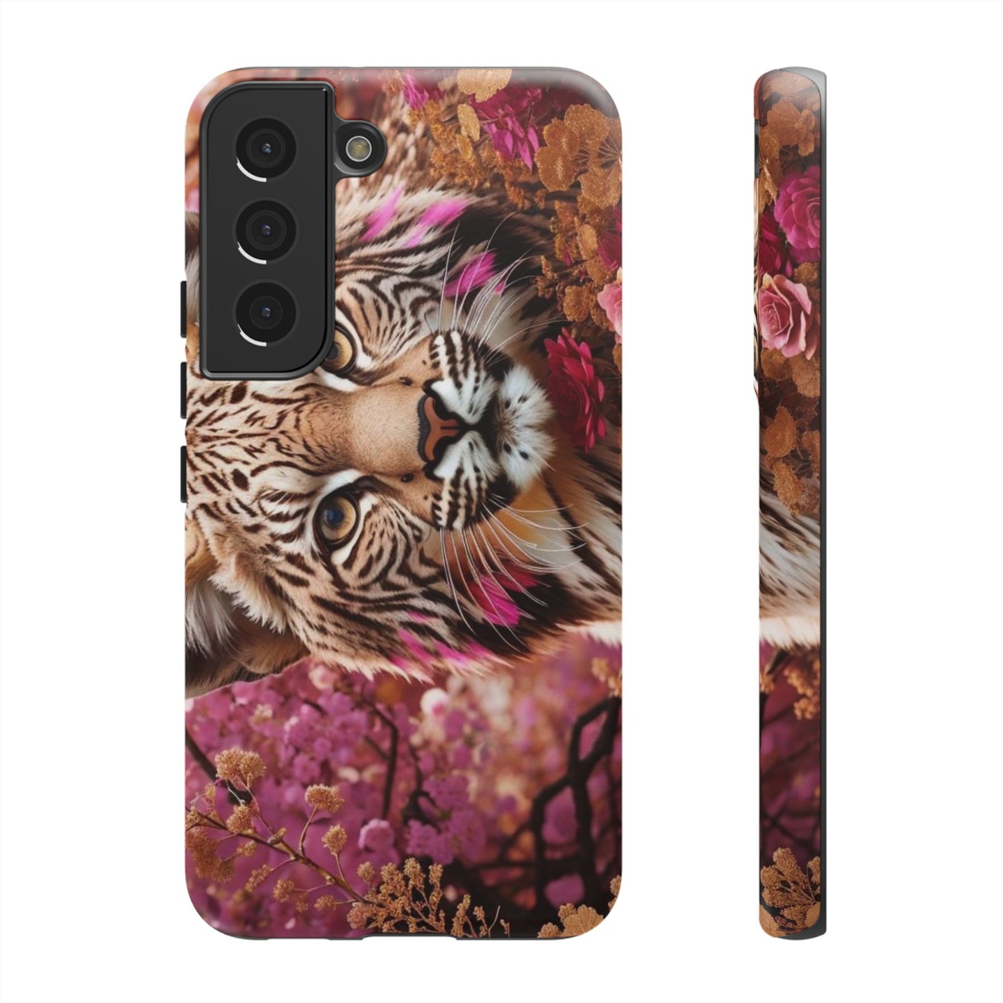 Iphone and Samsung Galaxy Tiger Garden Tough Cases