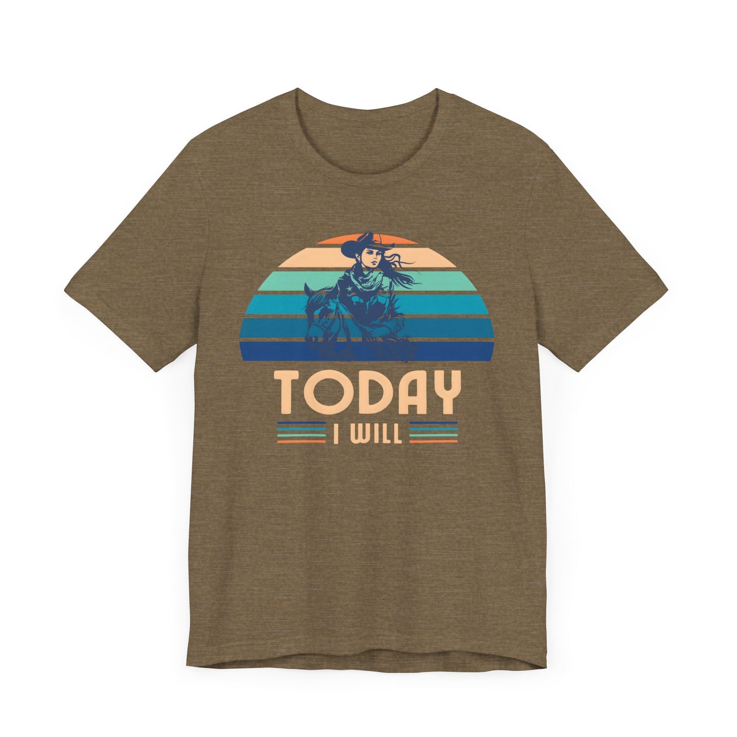 Today I Will Mothers Day T-shirt BELLA CANVAS Short Sleeve Tee