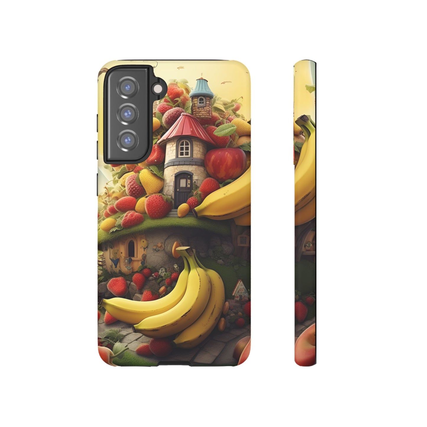 Samsung Galaxy Fruit House Tough Phone Case