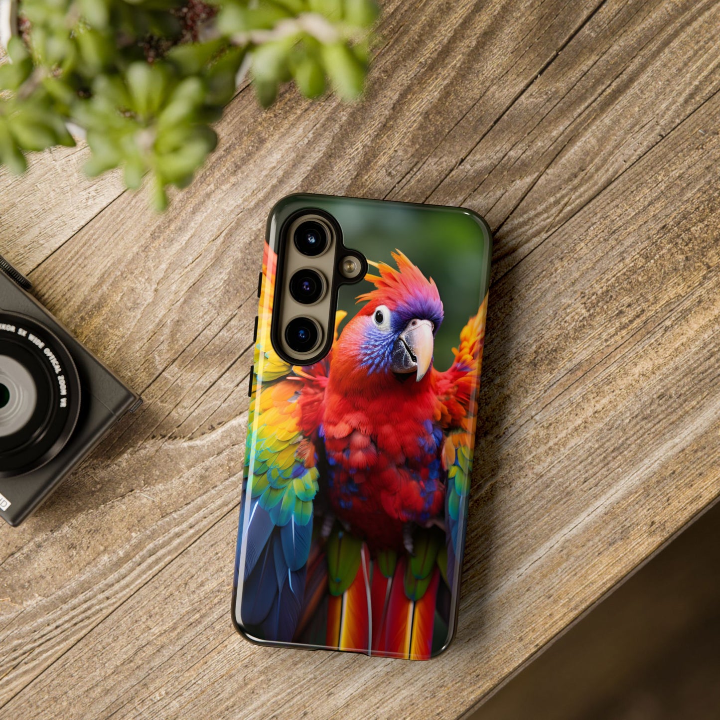 Parrot Samsung Galaxy Tough Phone Case