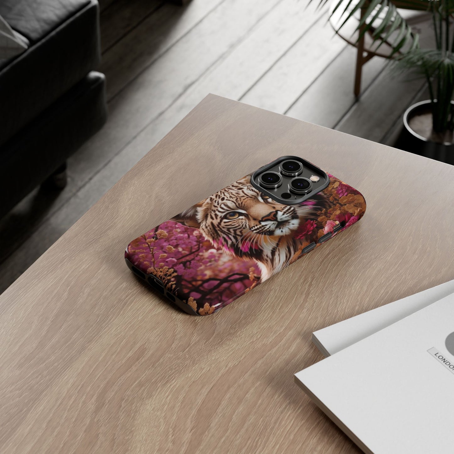 Iphone and Samsung Galaxy Tiger Garden Tough Cases