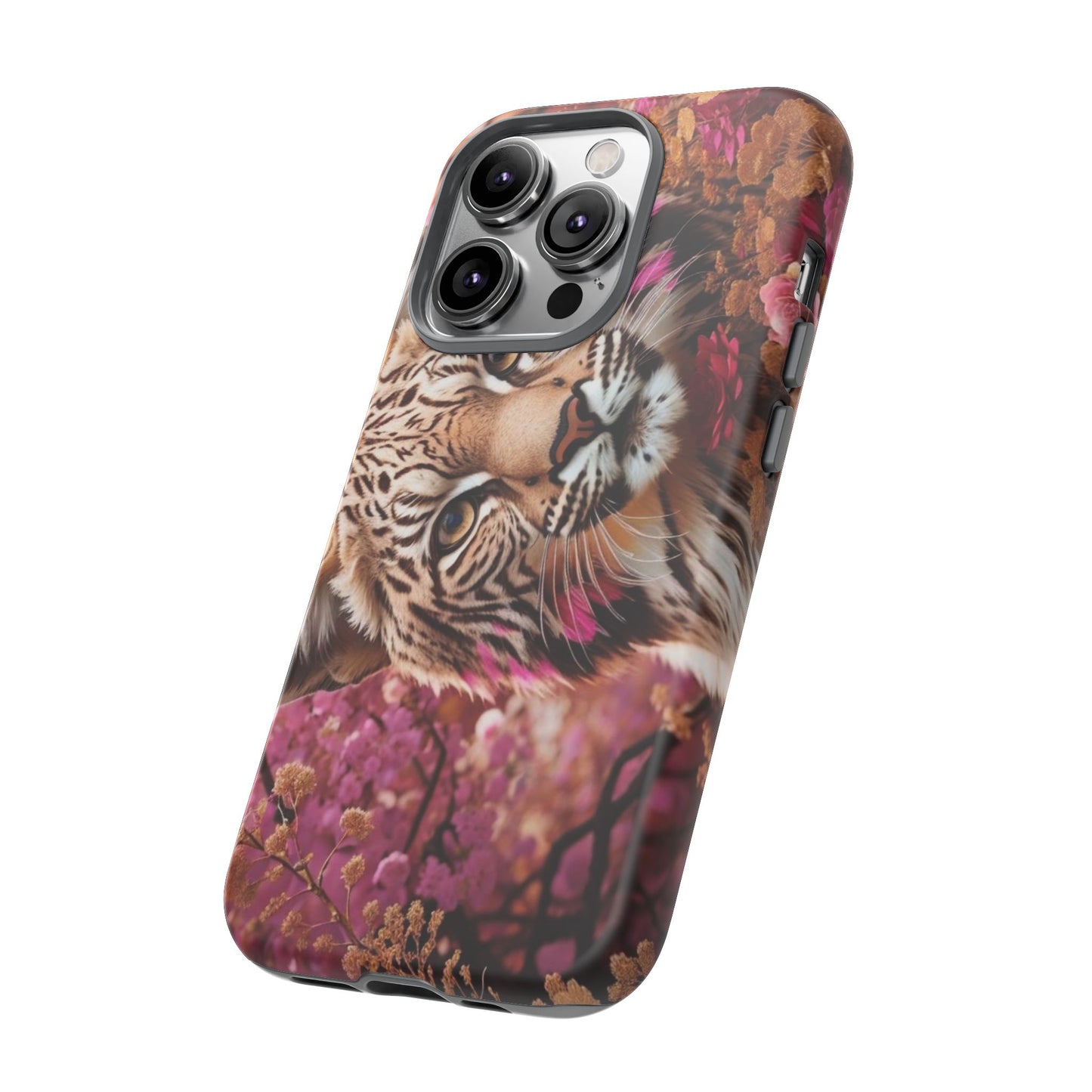 Iphone and Samsung Galaxy Tiger Garden Tough Cases