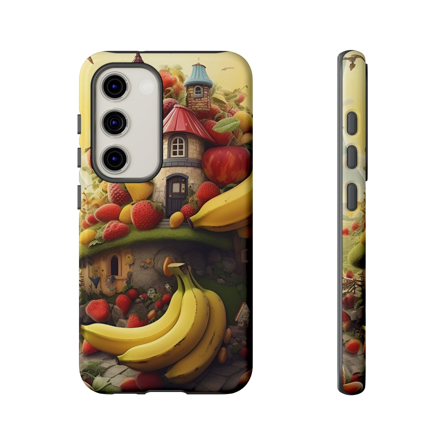 Samsung Galaxy Fruit House Tough Phone Case