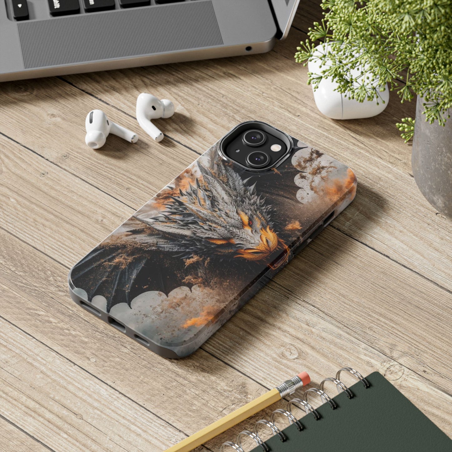 Dragon Throne Tough iPhone Cases