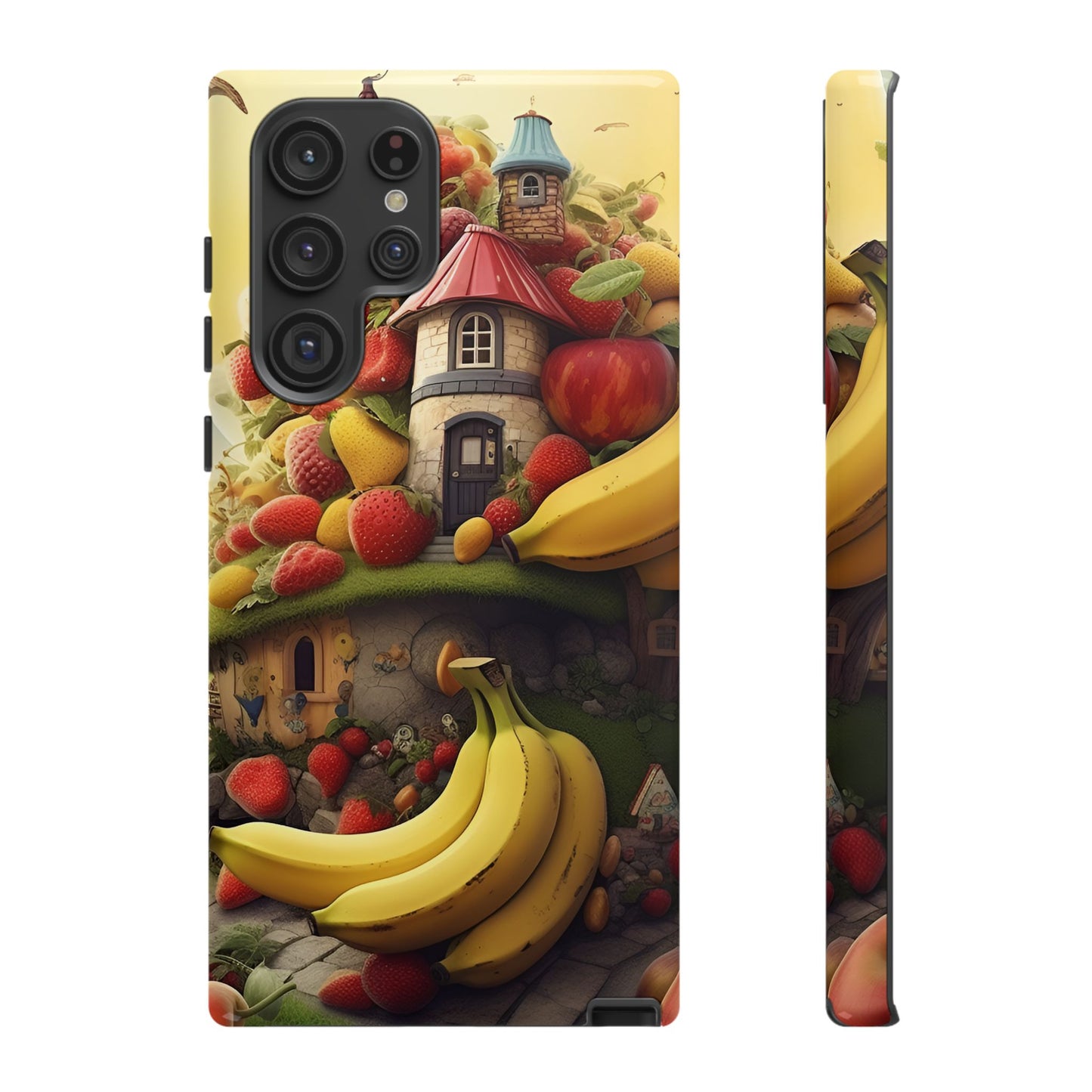 Samsung Galaxy Fruit House Tough Phone Case