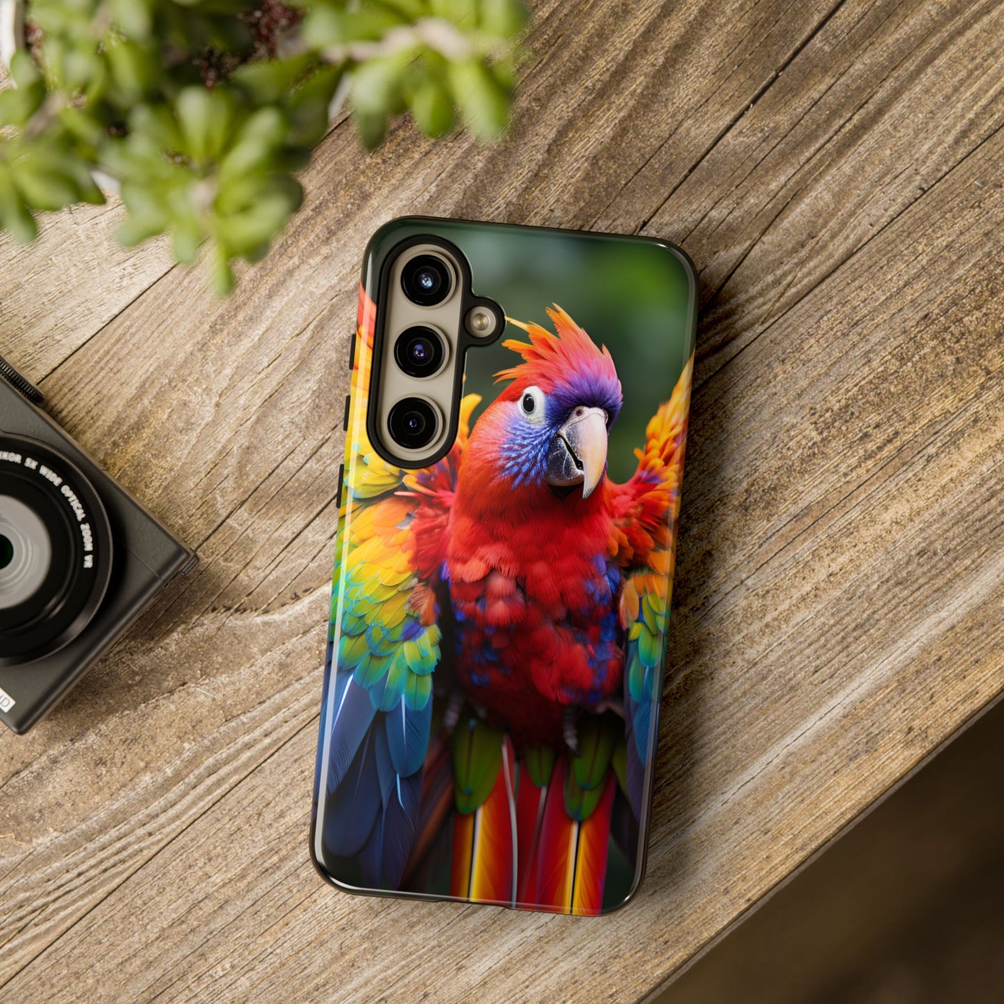 Parrot Samsung Galaxy Tough Phone Case