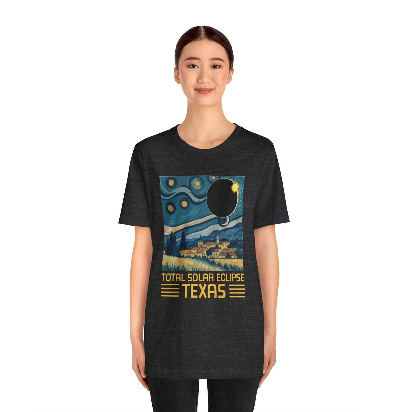 Solar Eclipse Texas Commemorative Unisex T-Shirt