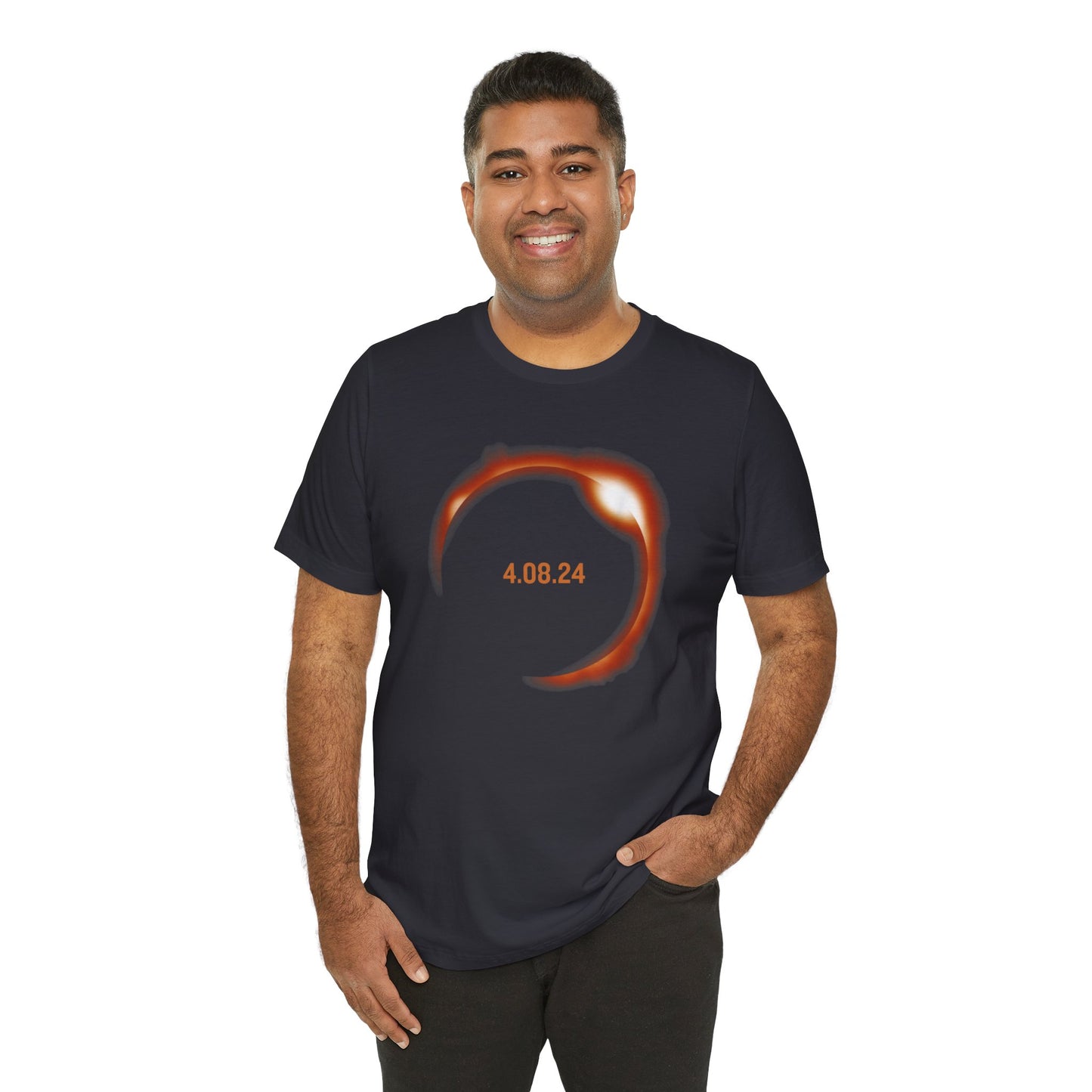 Solar Eclipse 4.08.24 Commemorative Unisex T-Shirt