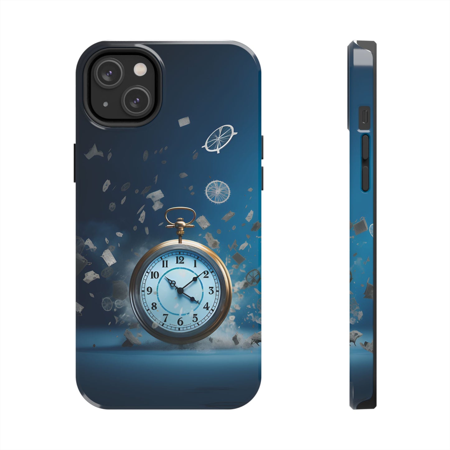 Clock Dust iPhone Tough Phone Cases