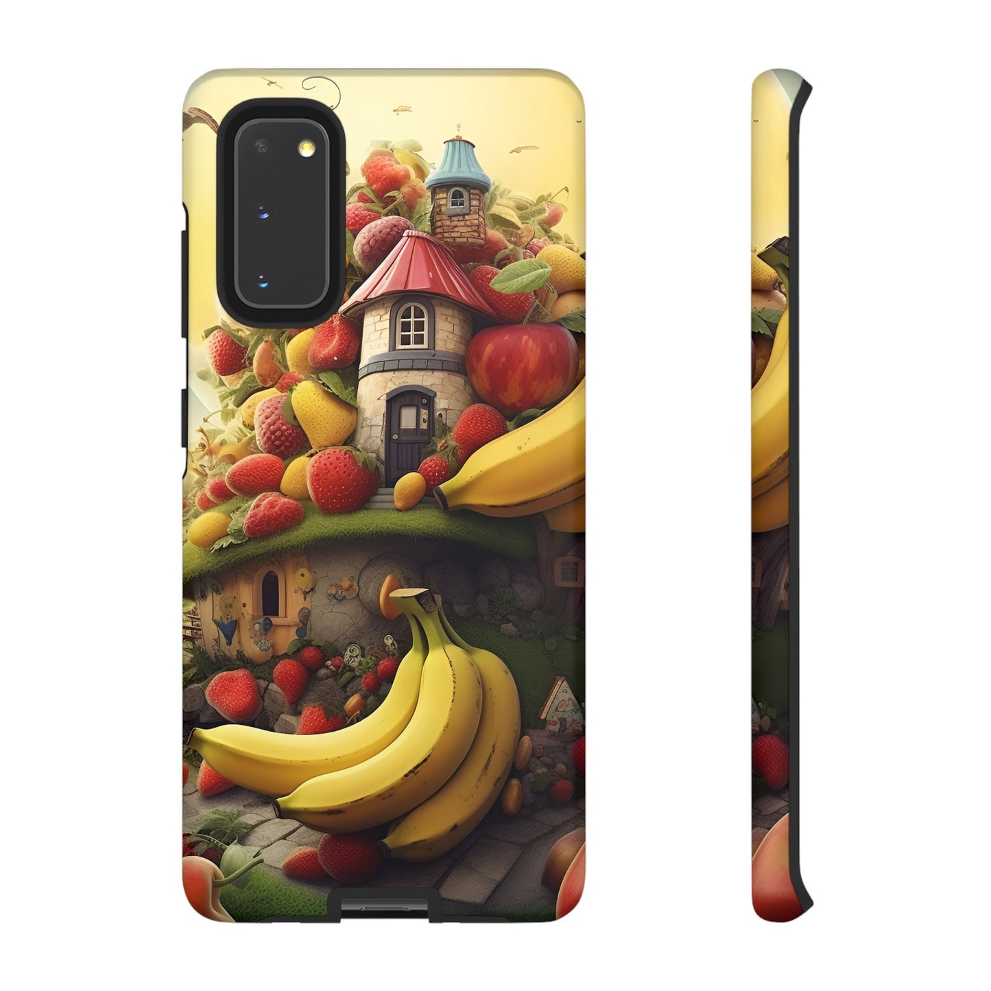 Samsung Galaxy Fruit House Tough Phone Case