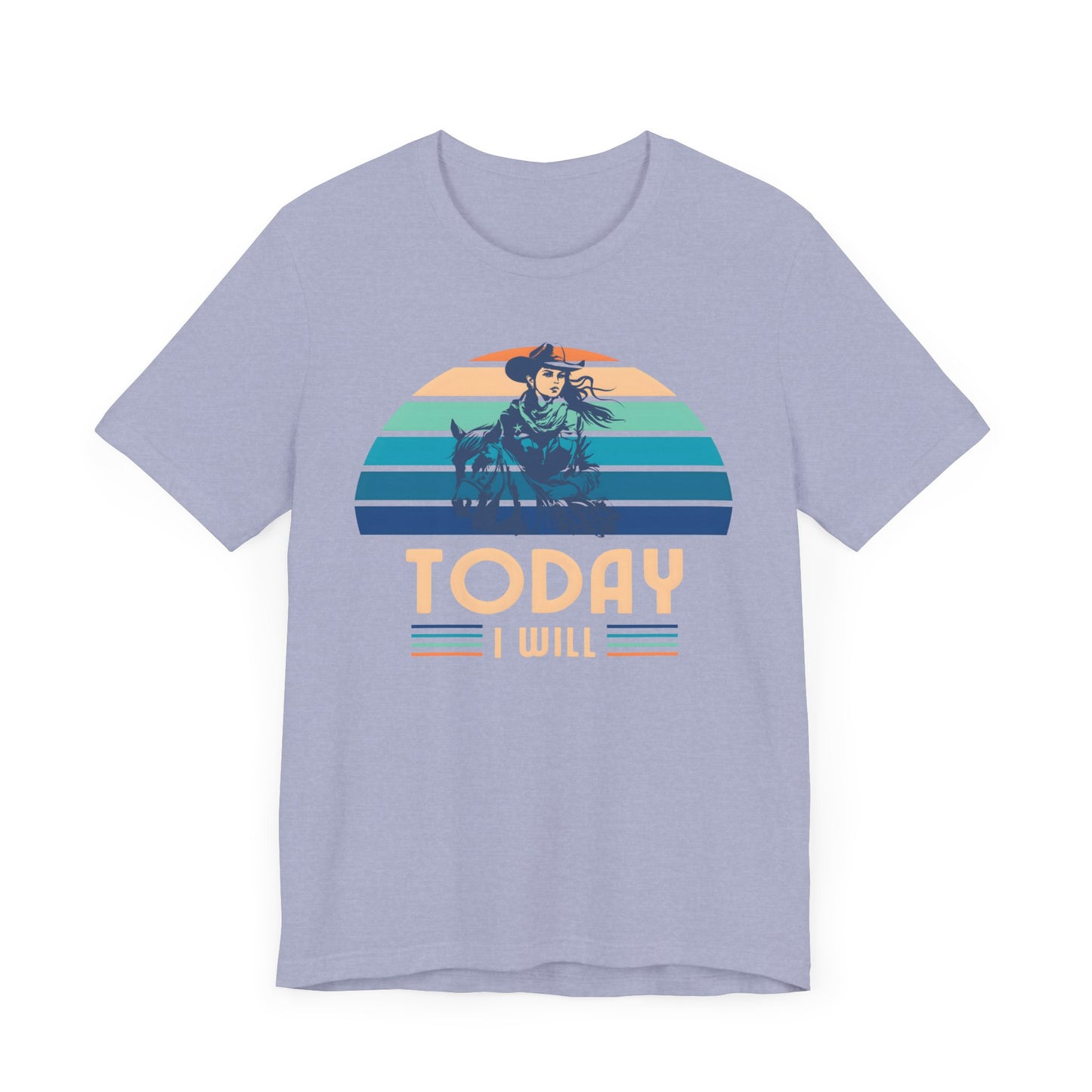 Today I Will Mothers Day T-shirt BELLA CANVAS Short Sleeve Tee