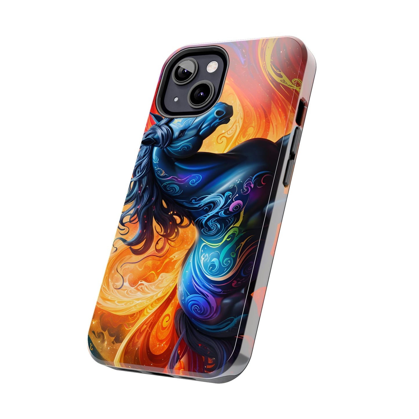 RainBow Horse Tough iPhone Case