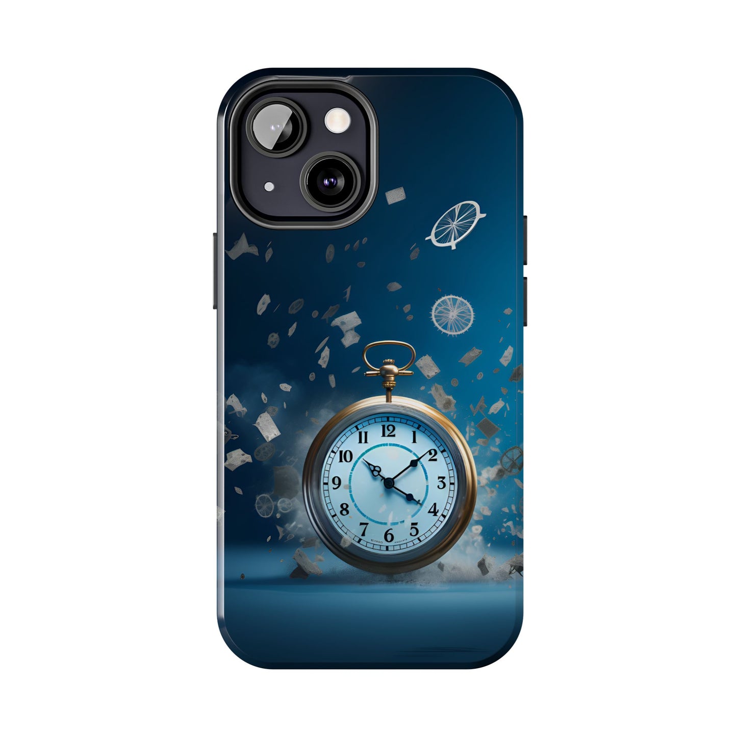 Clock Dust iPhone Tough Phone Cases