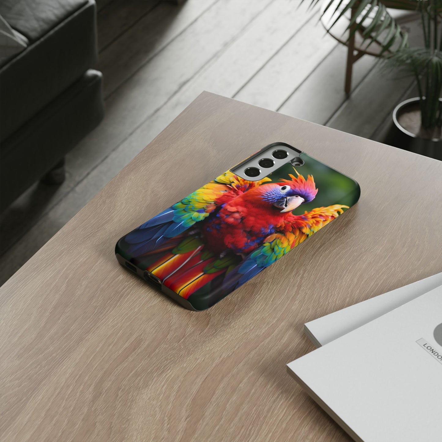 Parrot Samsung Galaxy Tough Phone Case