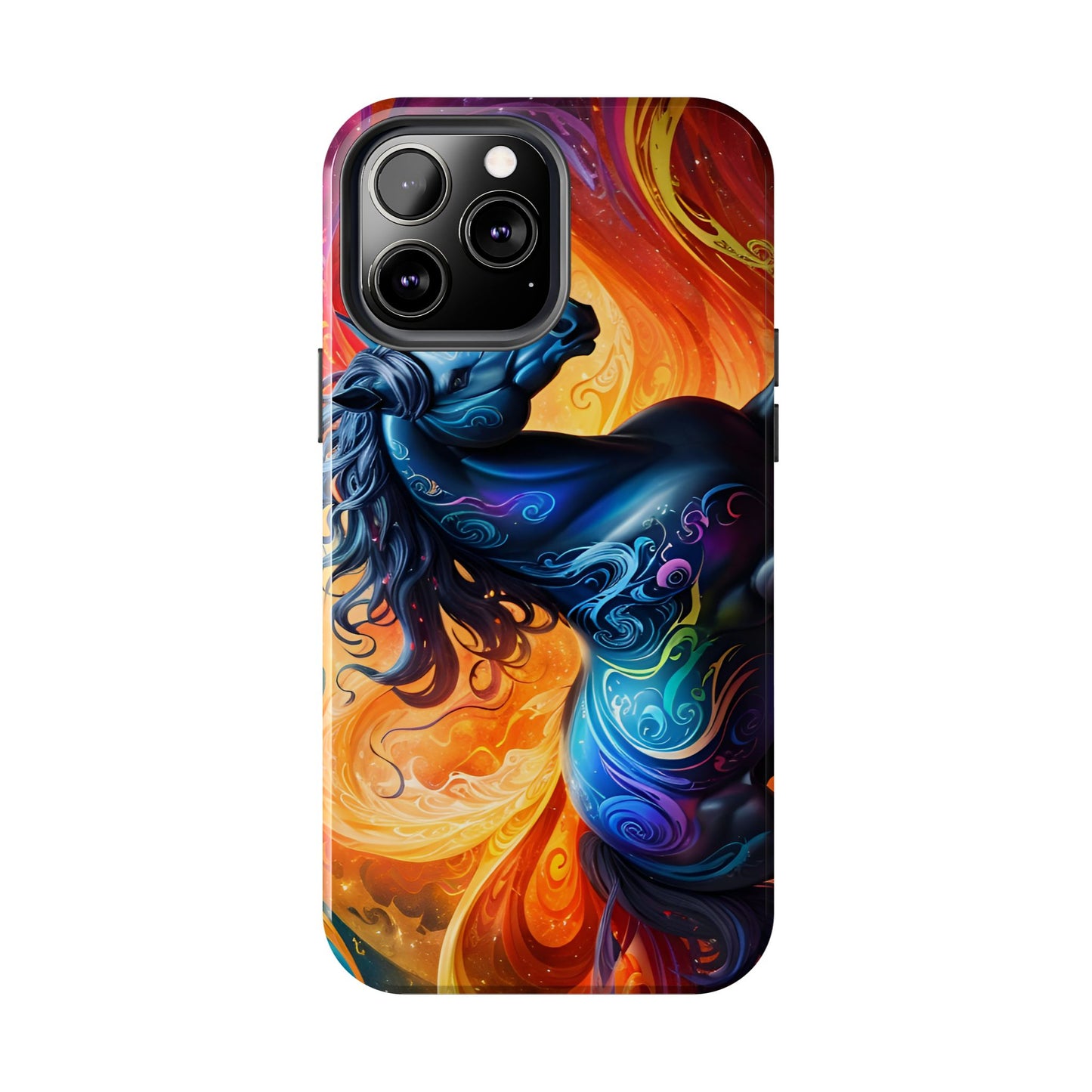 RainBow Horse Tough iPhone Case