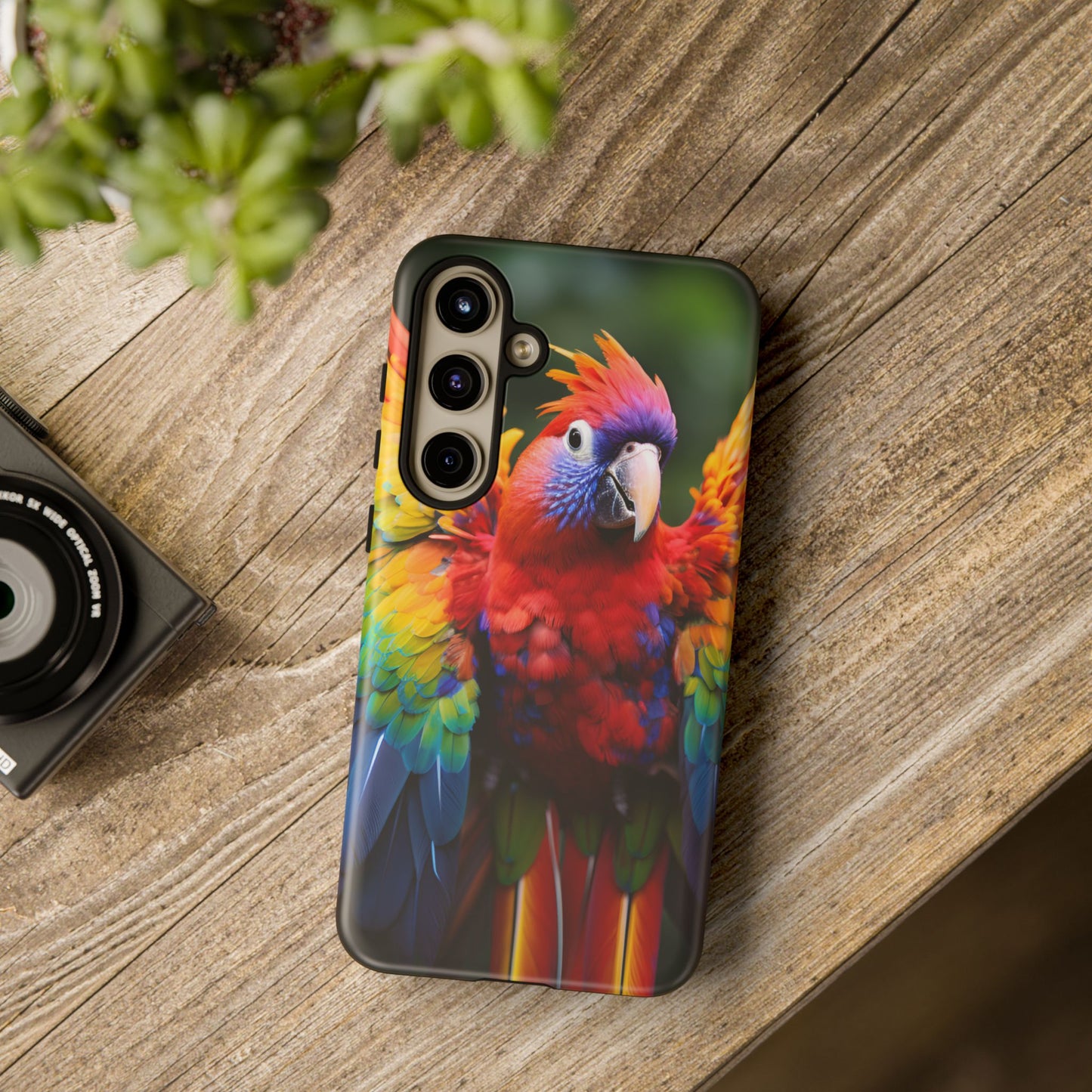 Parrot Samsung Galaxy Tough Phone Case