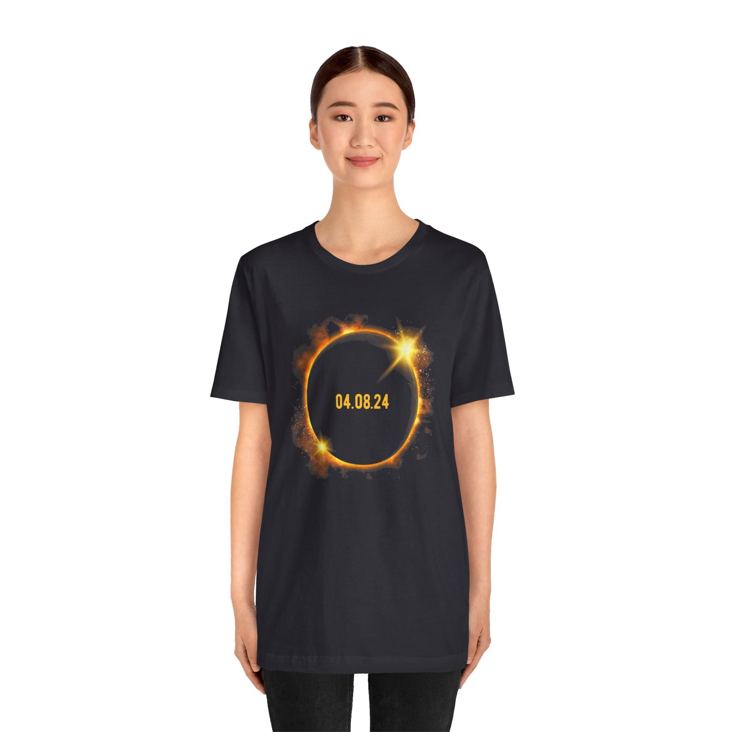 04.08.24 Solar Eclipse Commemorative Unisex T-Shirt