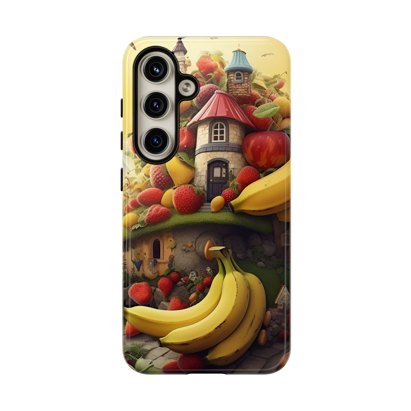 Samsung Galaxy Fruit House Tough Phone Case