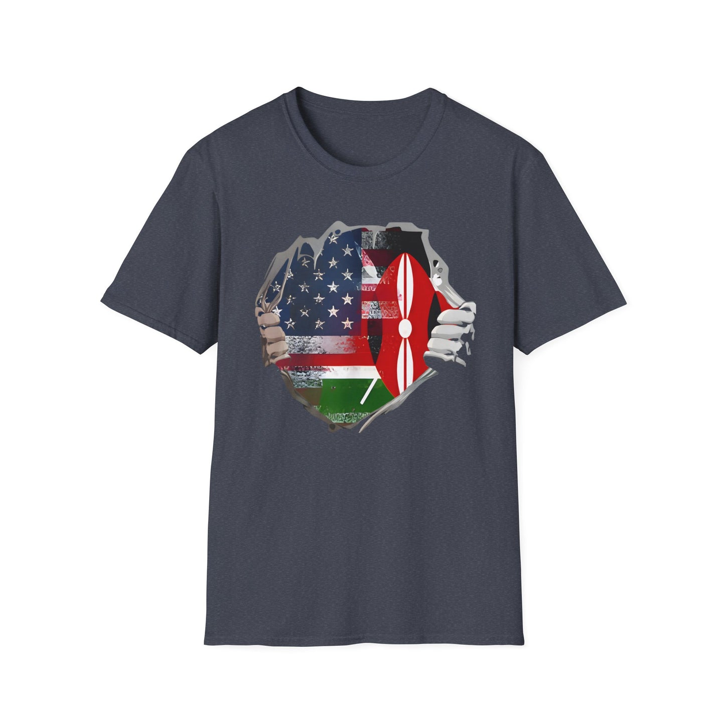 Kenyan Usa Tee Softstyle T-Shirt