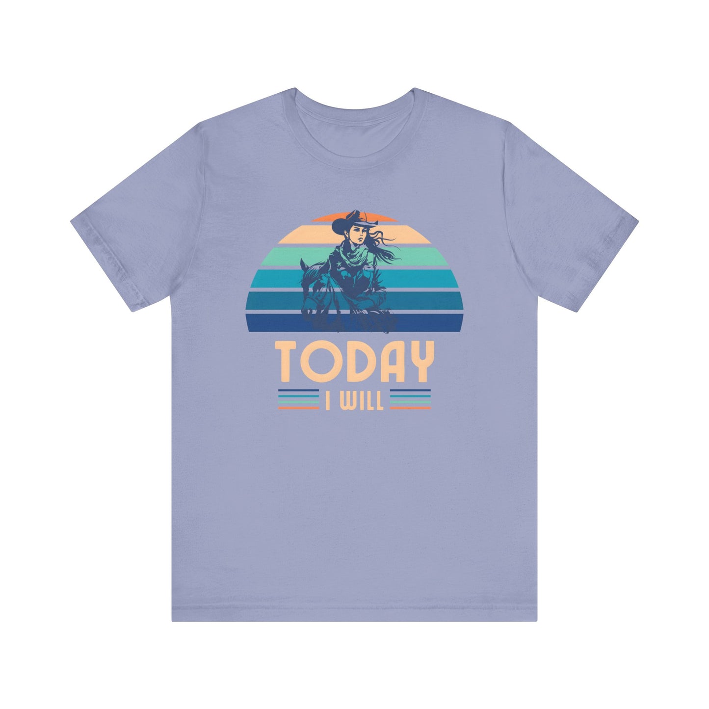 Today I Will Mothers Day T-shirt BELLA CANVAS Short Sleeve Tee