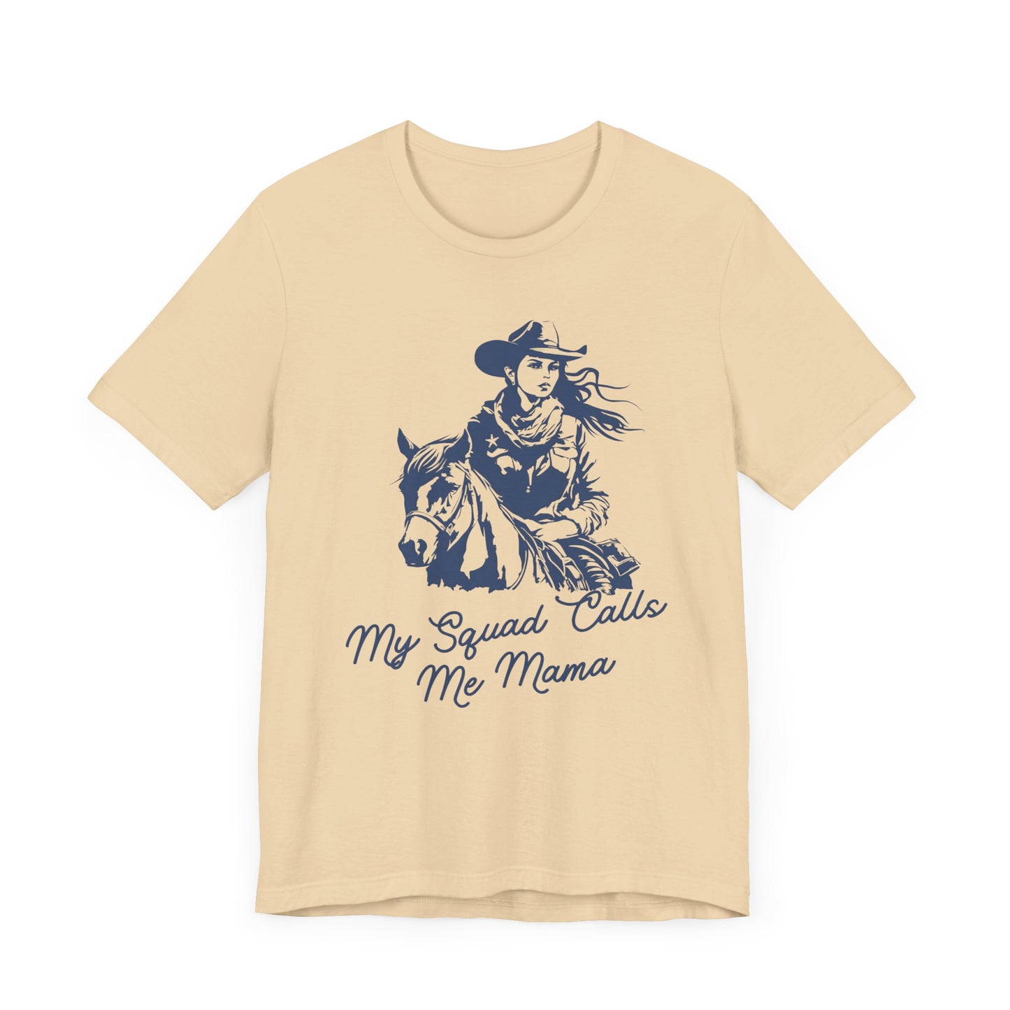 My Squad Calls Me Mama!  Mothers Day T-shirt BELLA CANVAS Short Sleeve Tee