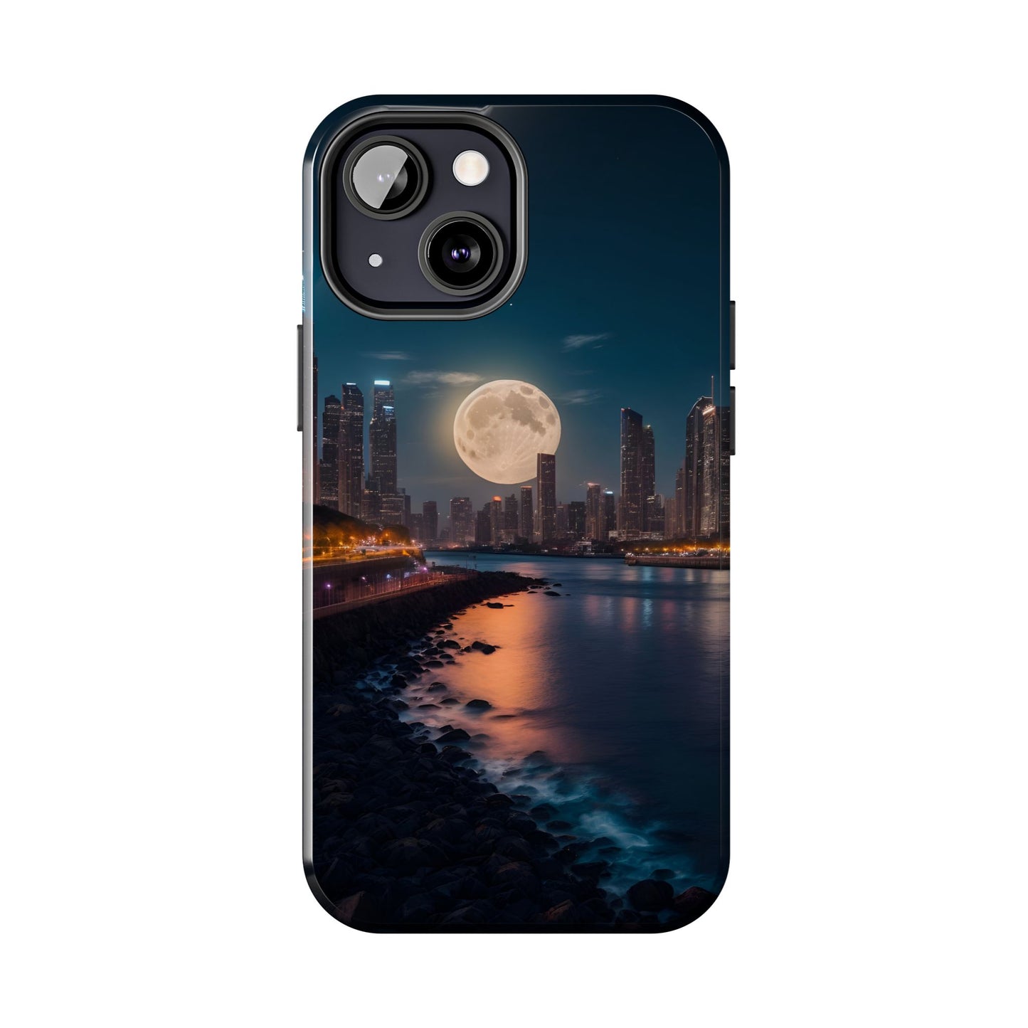 Moon City Tough iPhone Cases