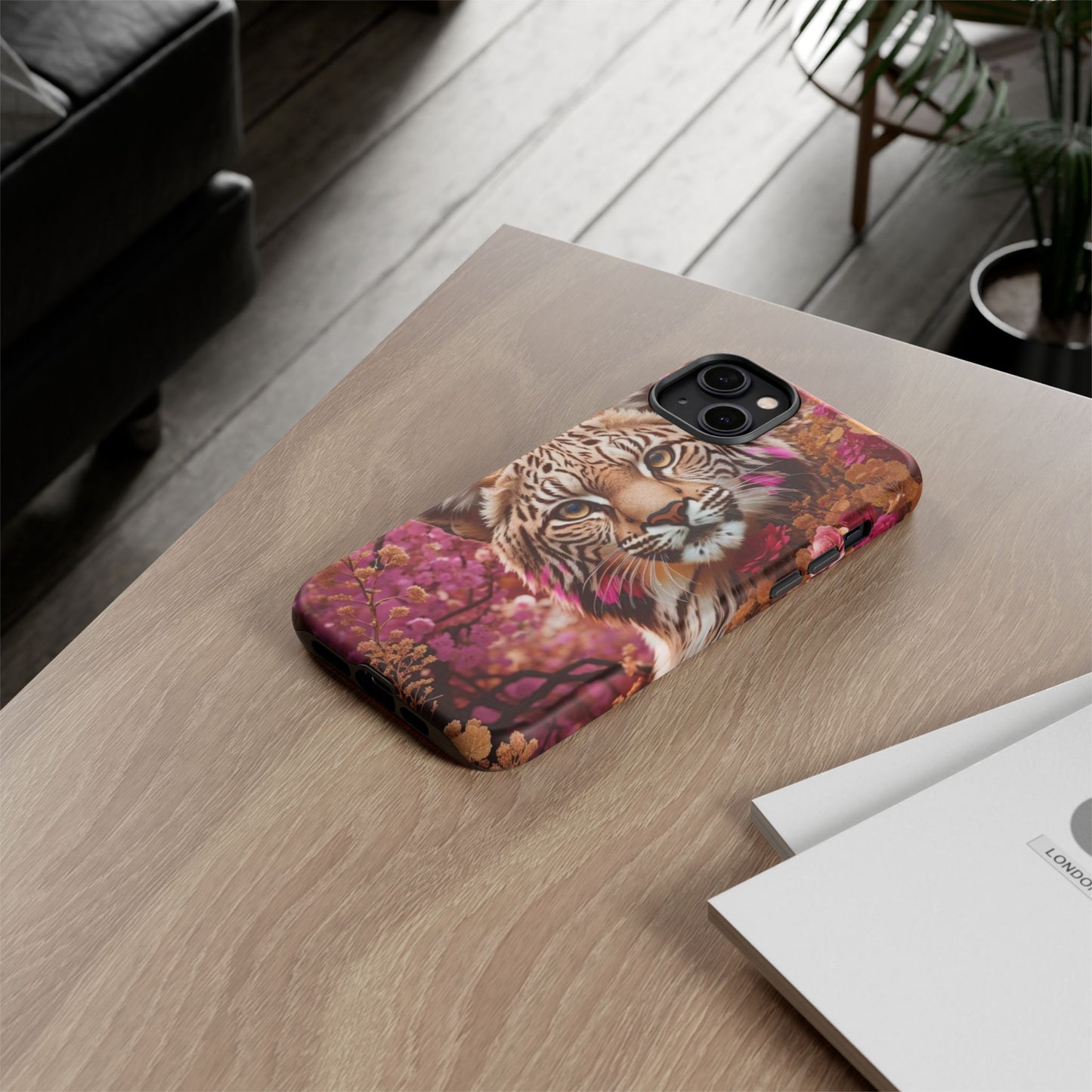 Iphone and Samsung Galaxy Tiger Garden Tough Cases