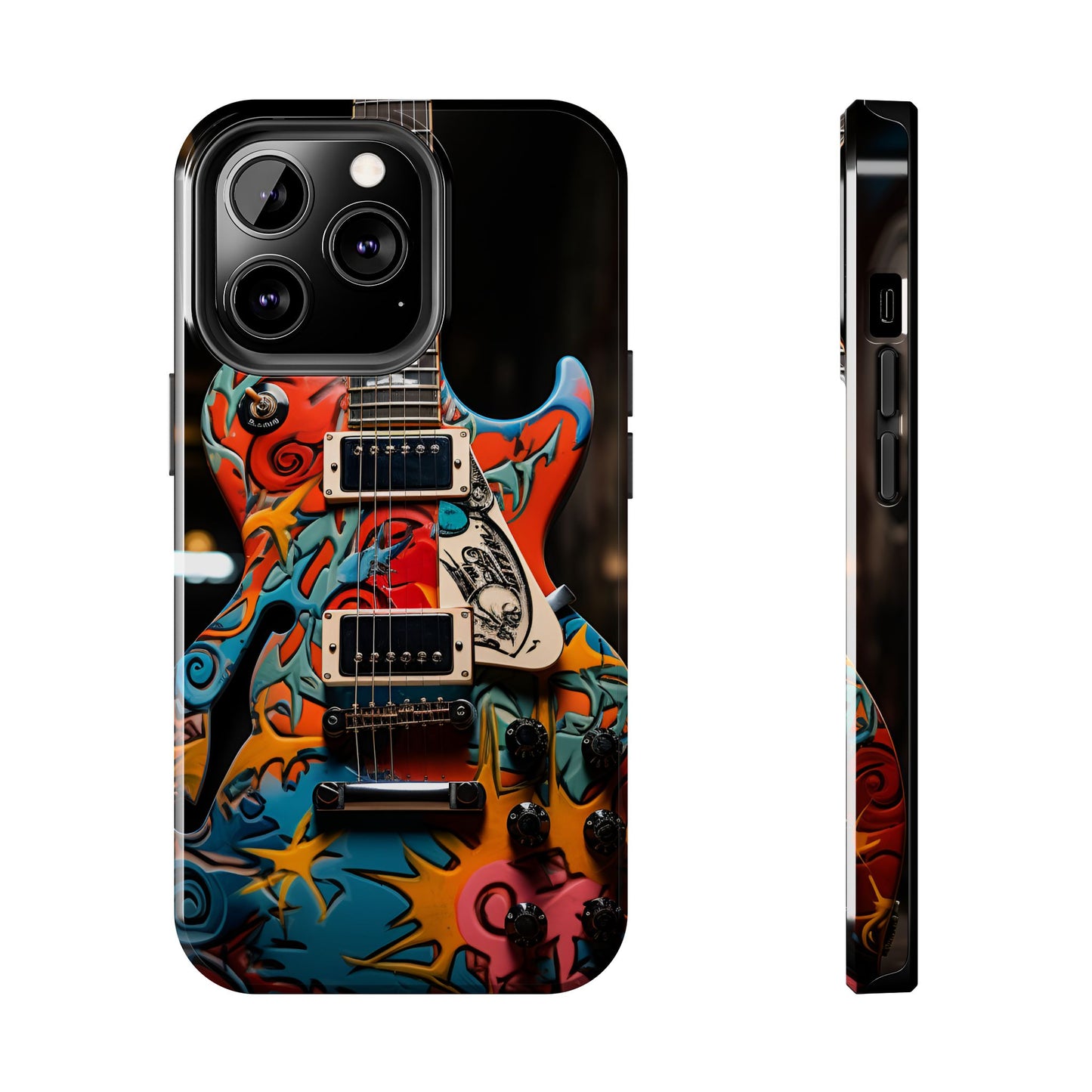 Electric Guitar Tough iPhone Cases