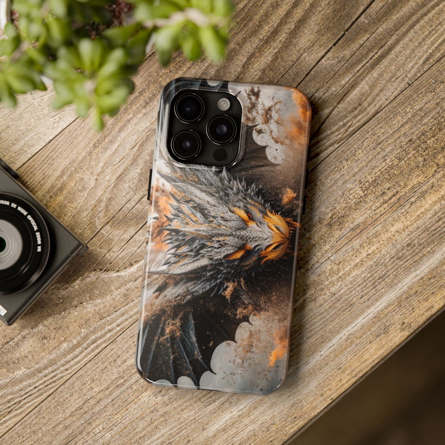 Dragon Throne Tough iPhone Cases