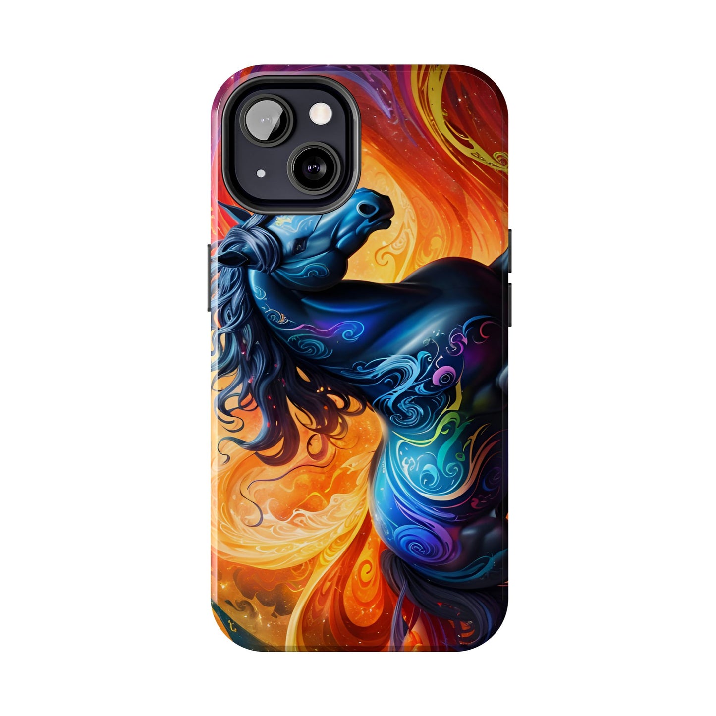 RainBow Horse Tough iPhone Case