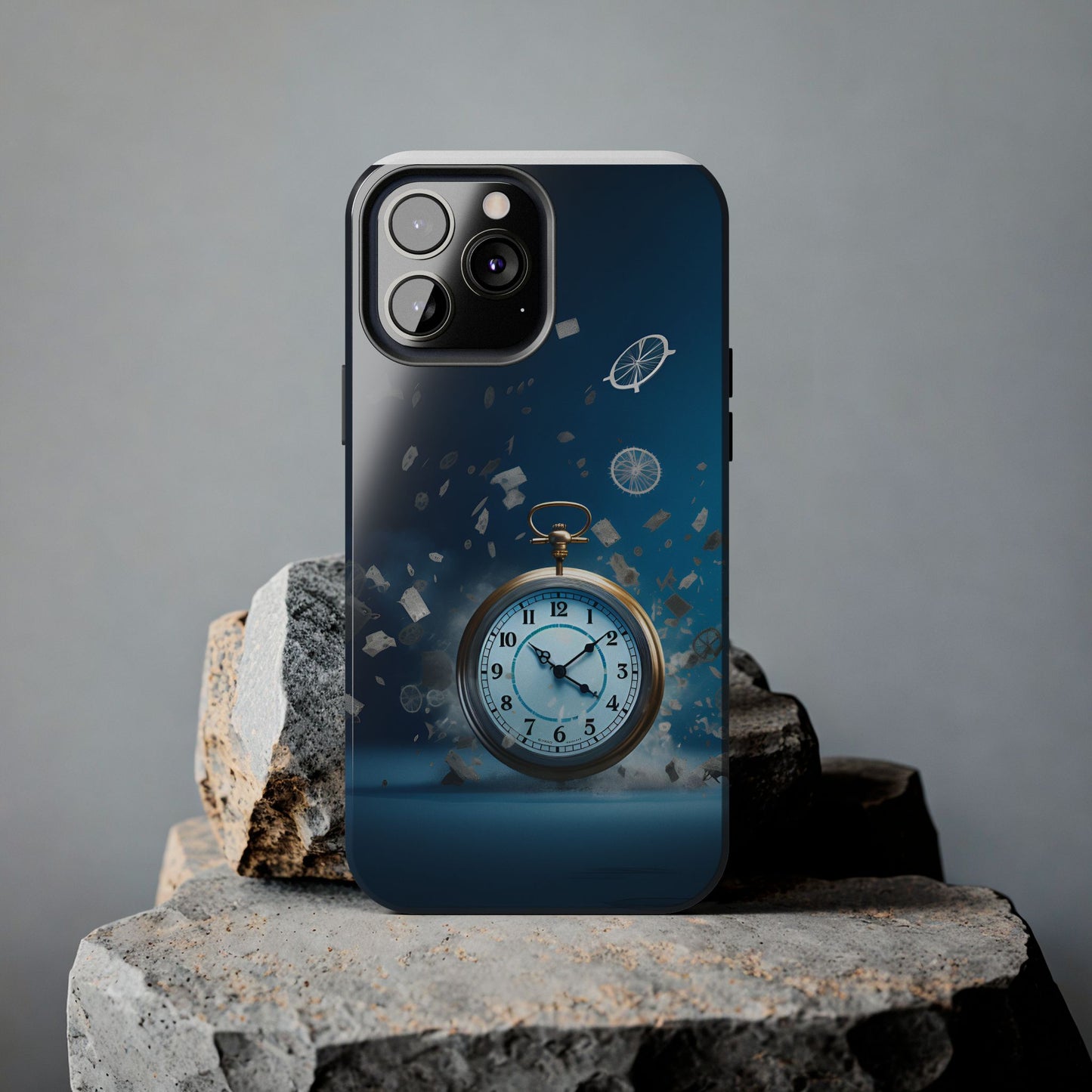 Clock Dust iPhone Tough Phone Cases