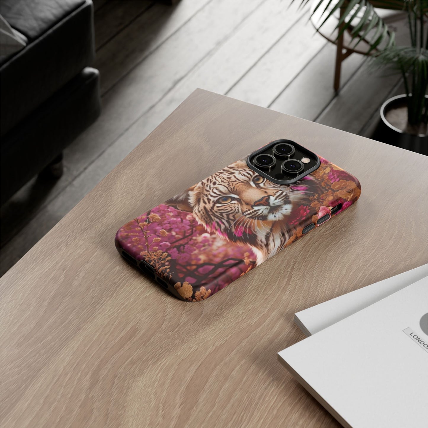 Iphone and Samsung Galaxy Tiger Garden Tough Cases