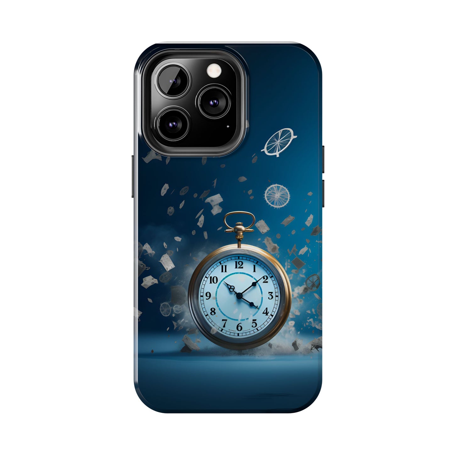 Clock Dust iPhone Tough Phone Cases