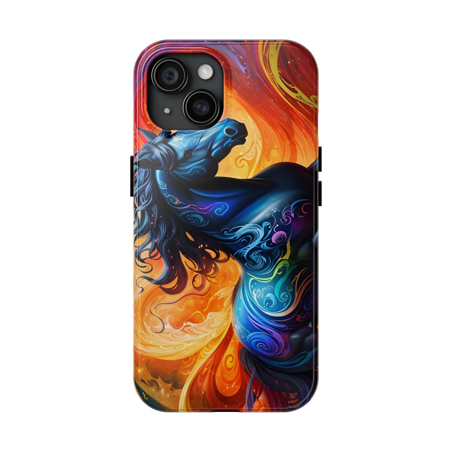 RainBow Horse Tough iPhone Case