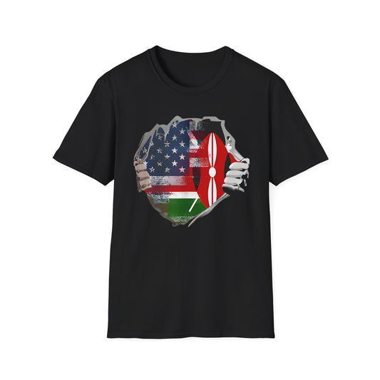 Kenyan Usa Tee Softstyle T-Shirt